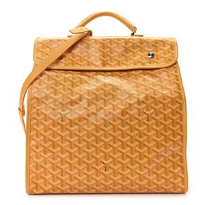 Goyard Saint Leger Yellow Backpack